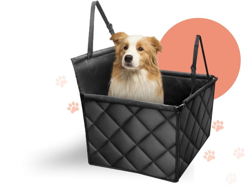 asiento para perros premium